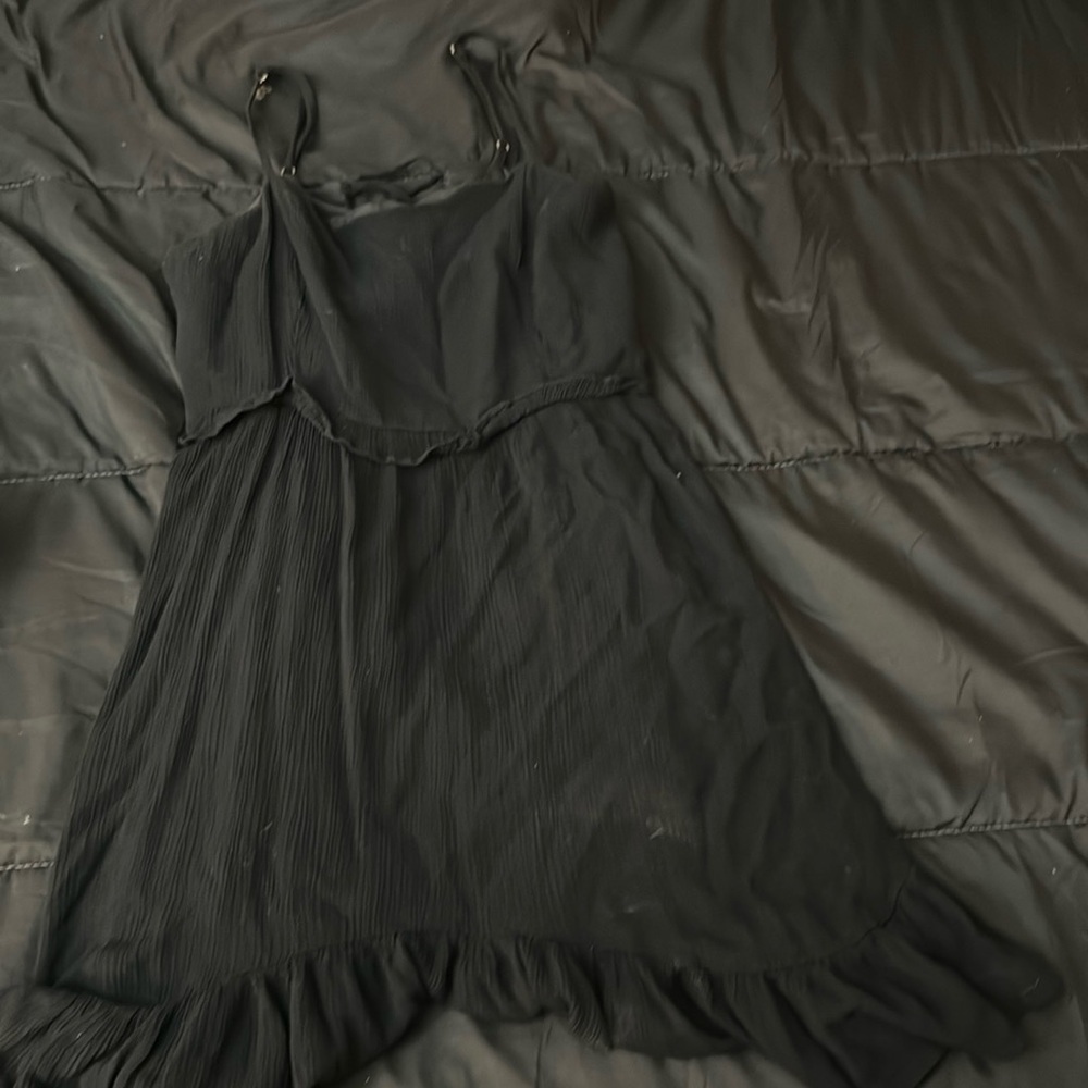 Cute black Forever 21 summer dress medium